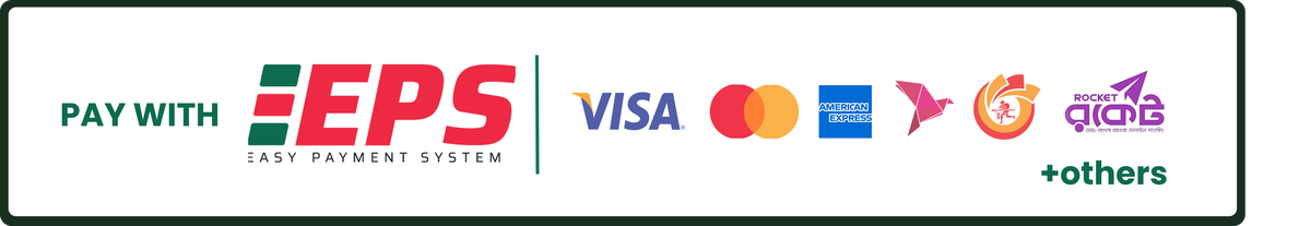 Pay with EPS — Visa, Mastercard, Amex, Nagad, Rocket and more